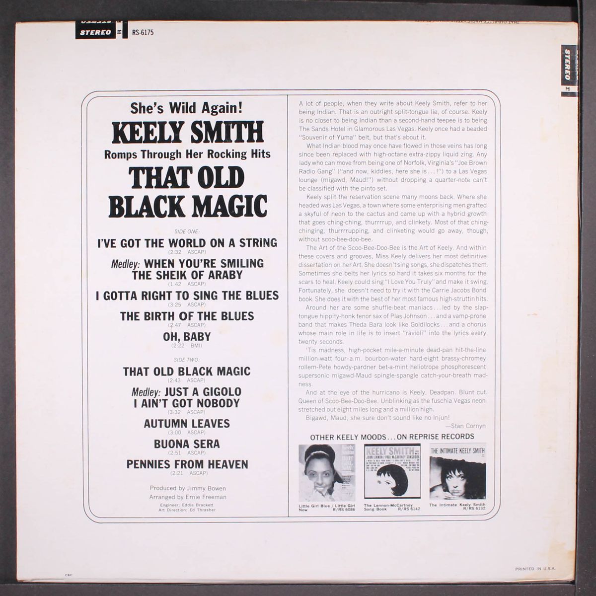 that old black magic by KEELY SMITH
