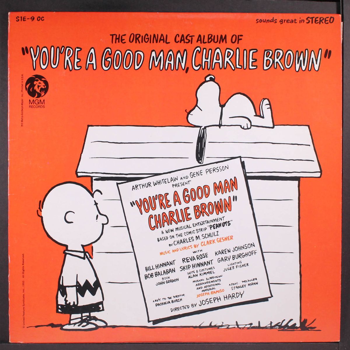 you're a good man charlie brown by ORIGINAL CAST