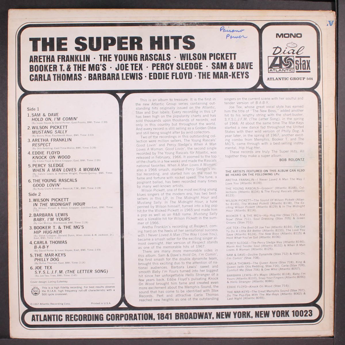 the super hits by VARIOUS
