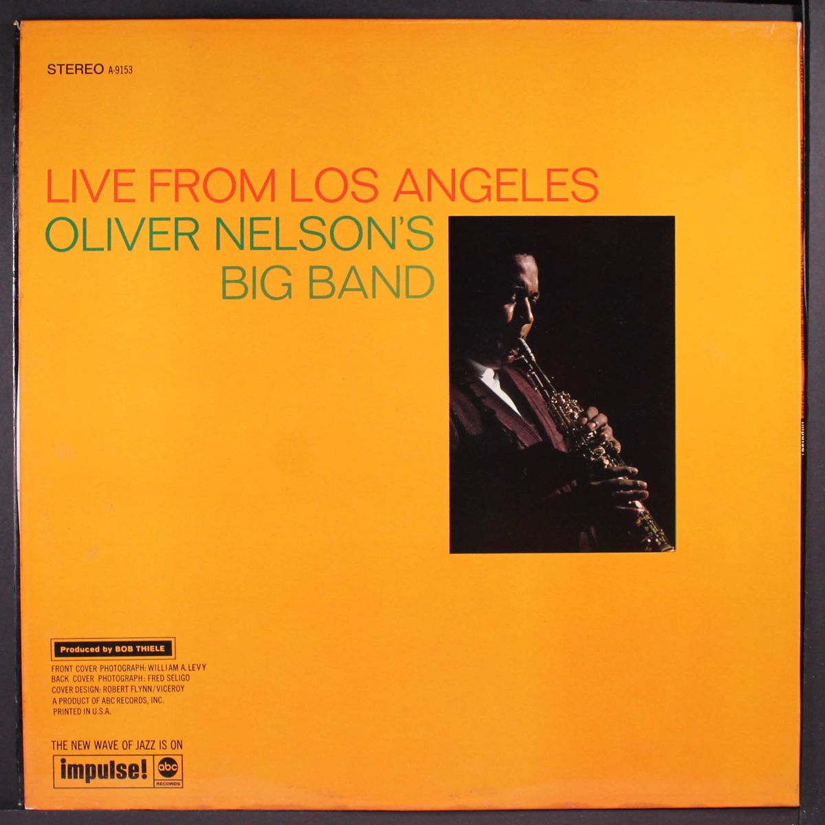live from los angeles by OLIVER NELSON
