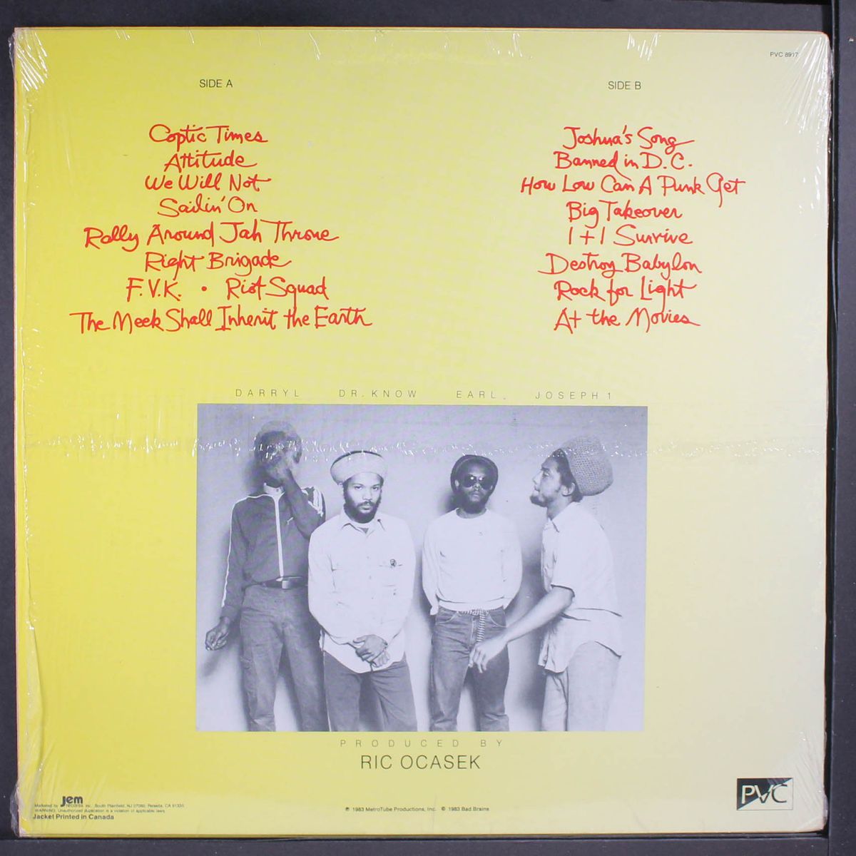 rock for light by BAD BRAINS