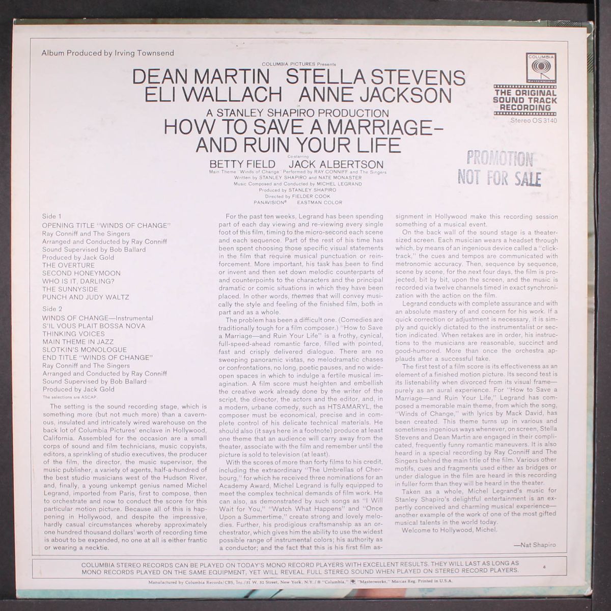 how to save a marriage and ruin your life by SOUNDTRACK