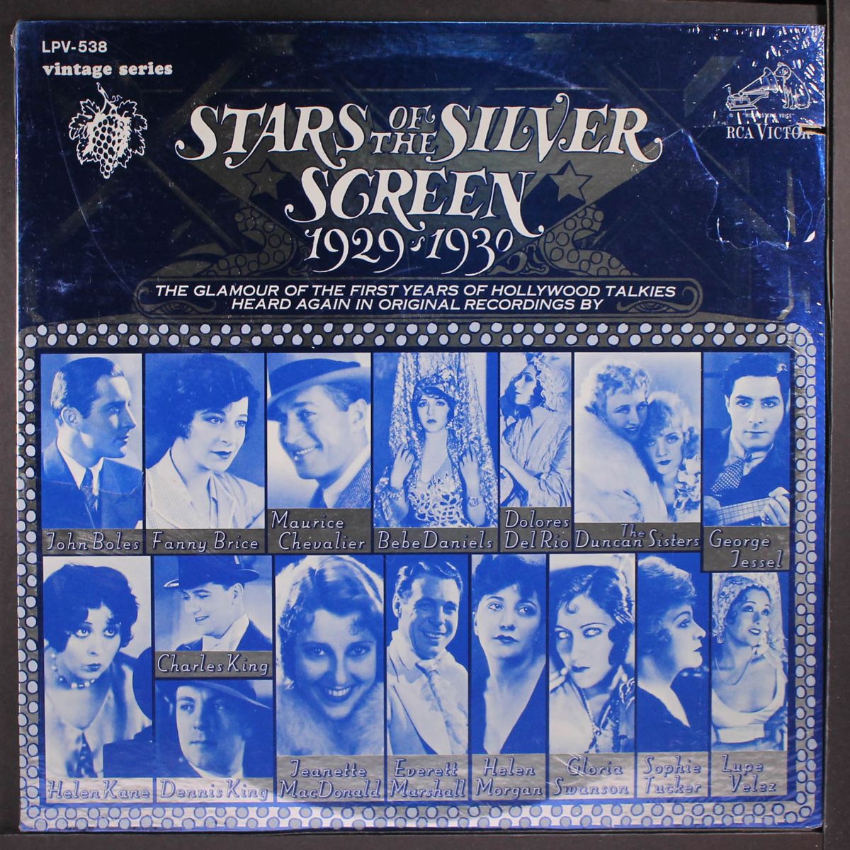 stars of the silver screen, 1929-1930 by VARIOUS