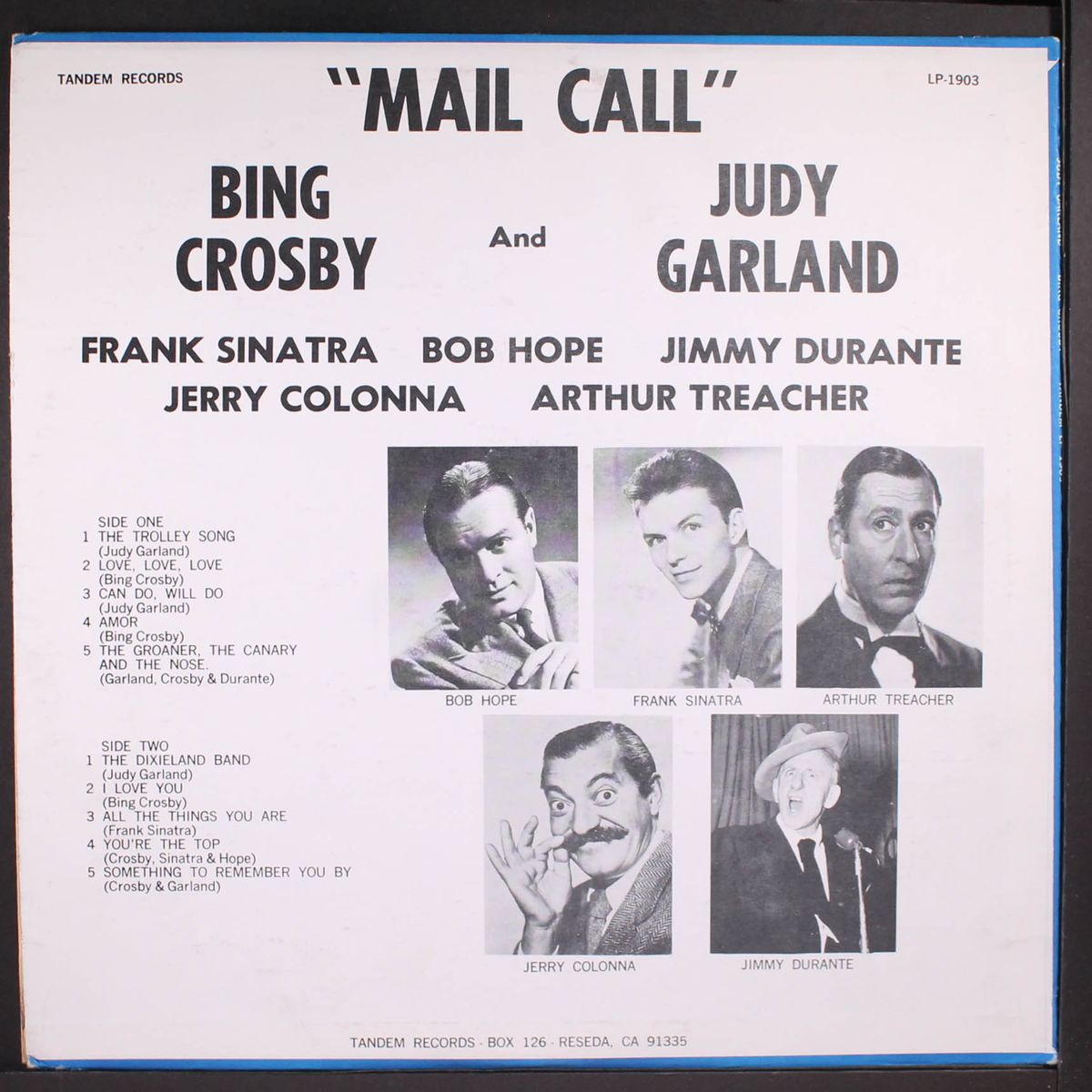 mail call by JUDY GARLAND & BING CROSBY