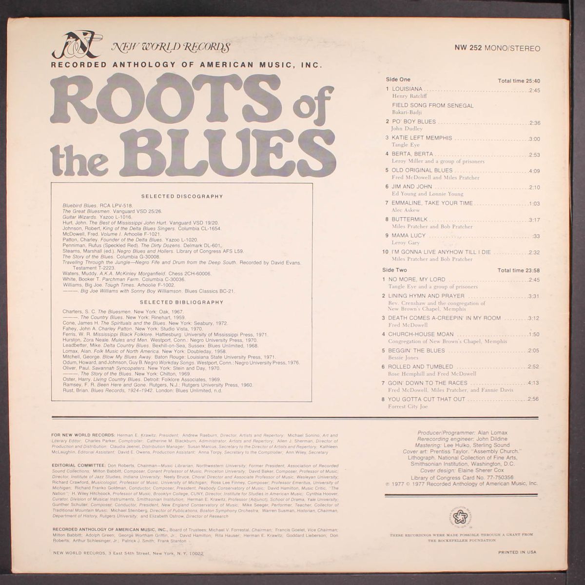 roots of the blues by VARIOUS