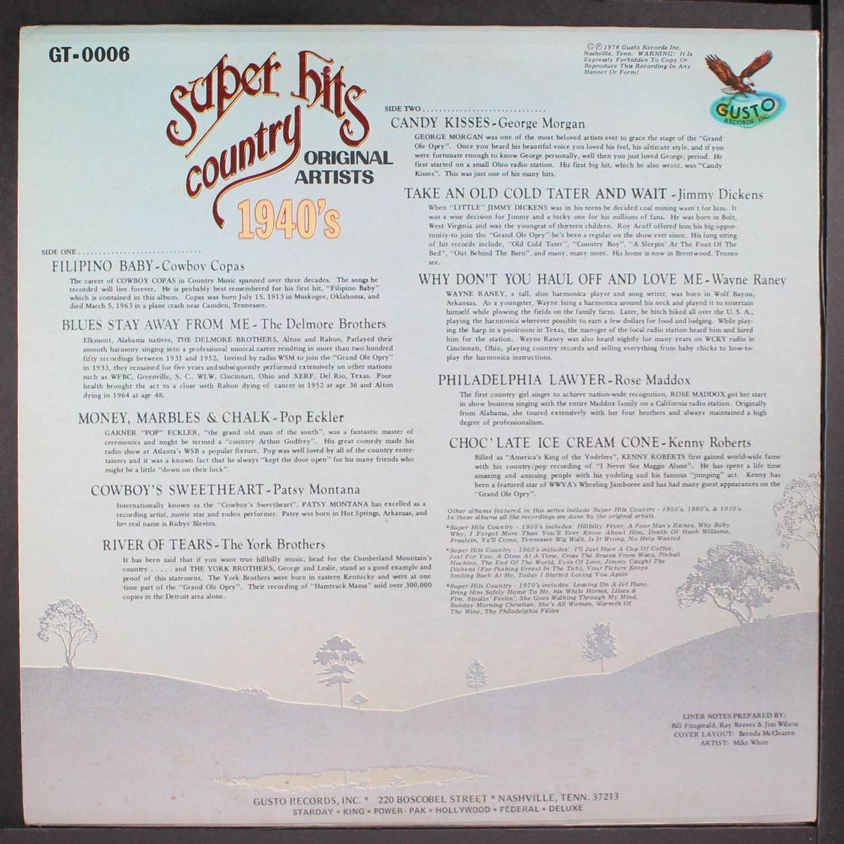 super hits country - 1940's by VARIOUS