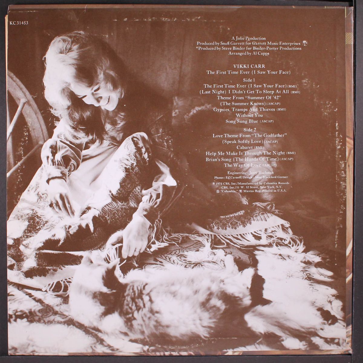 the first time ever (i saw your face) by VIKKI CARR