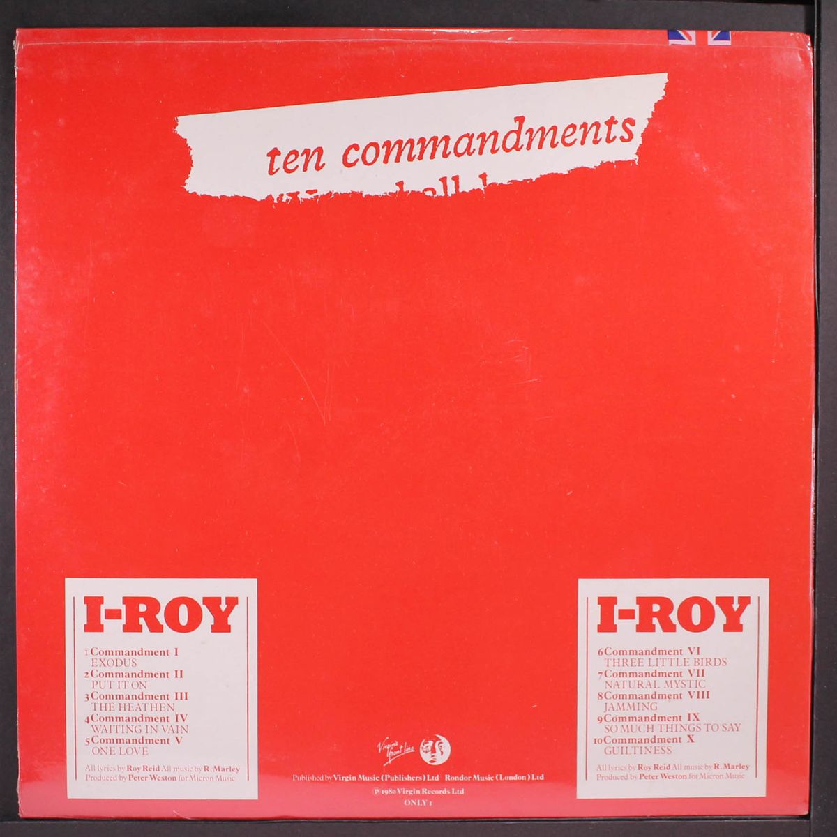 ten commandments by I-ROY