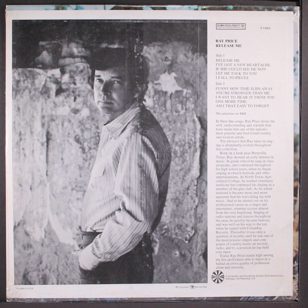 release me by RAY PRICE