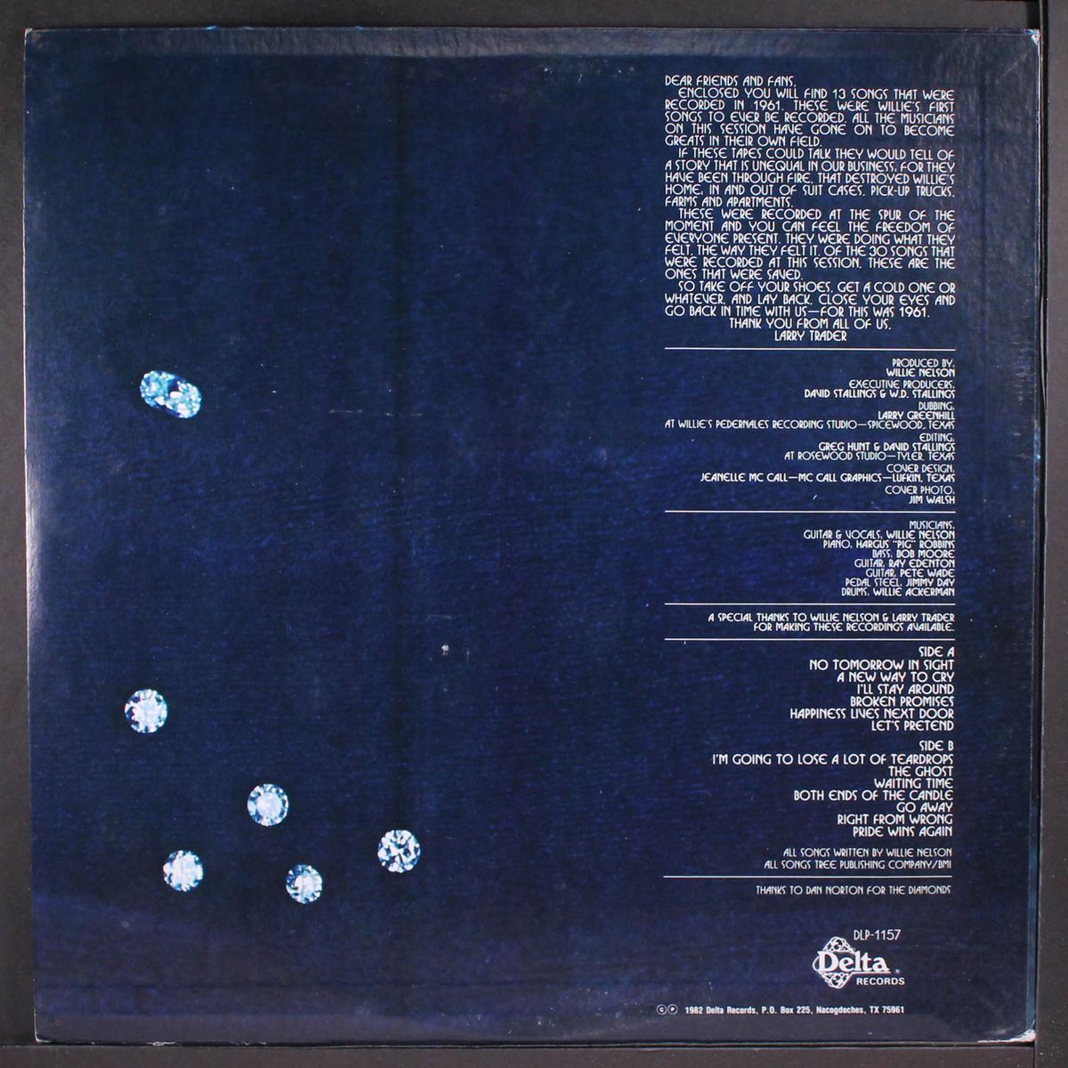 diamonds in the rough by WILLIE NELSON