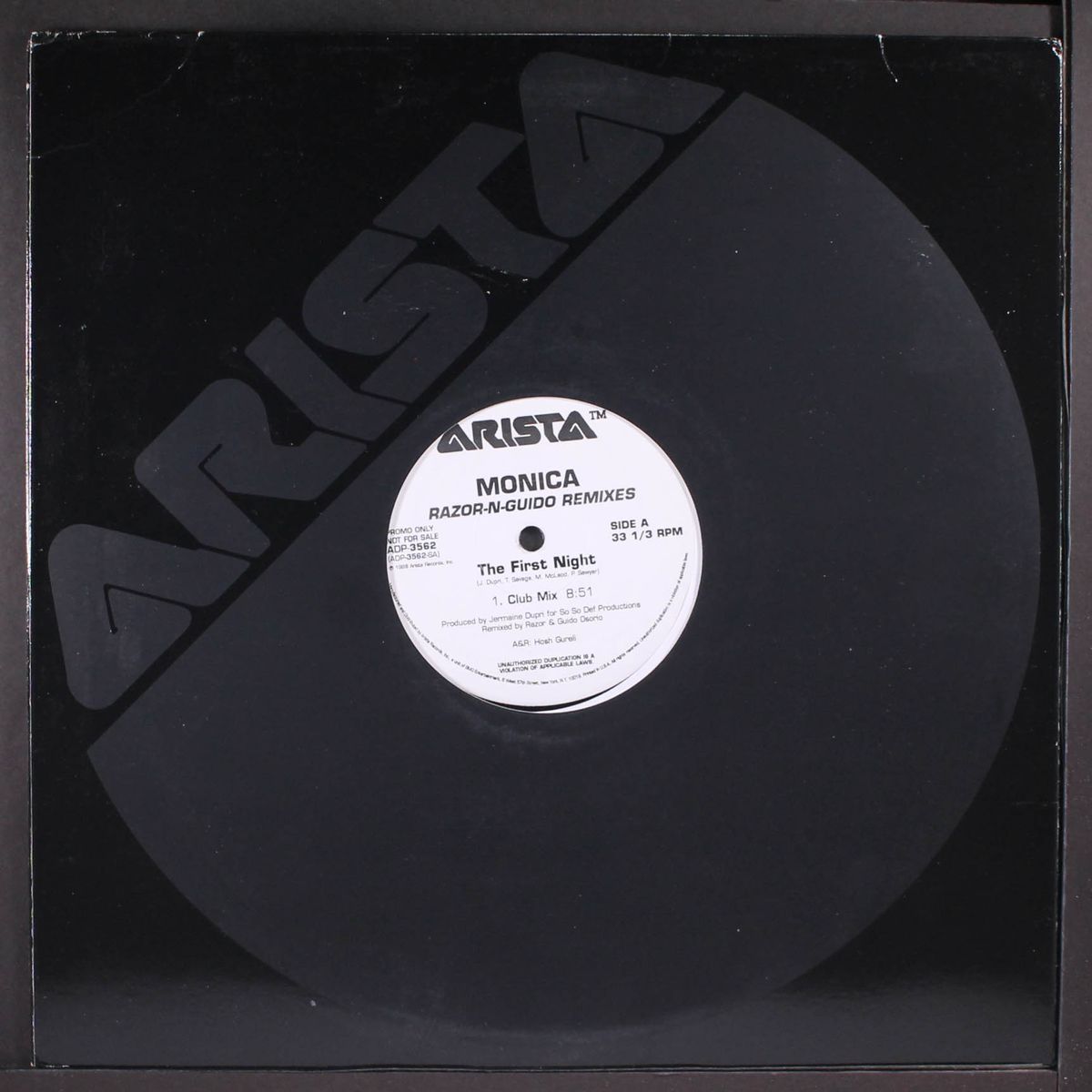 the first night (razor-n-guido remixes) / dub by MONICA