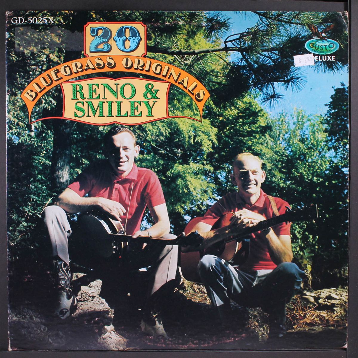 20 bluegrass originals by RENO & SMILEY