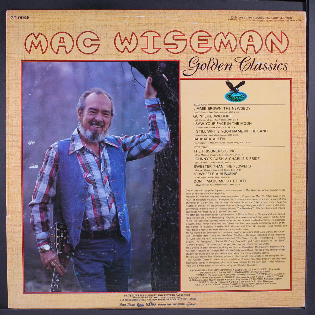 golden classics by MAC WISEMAN