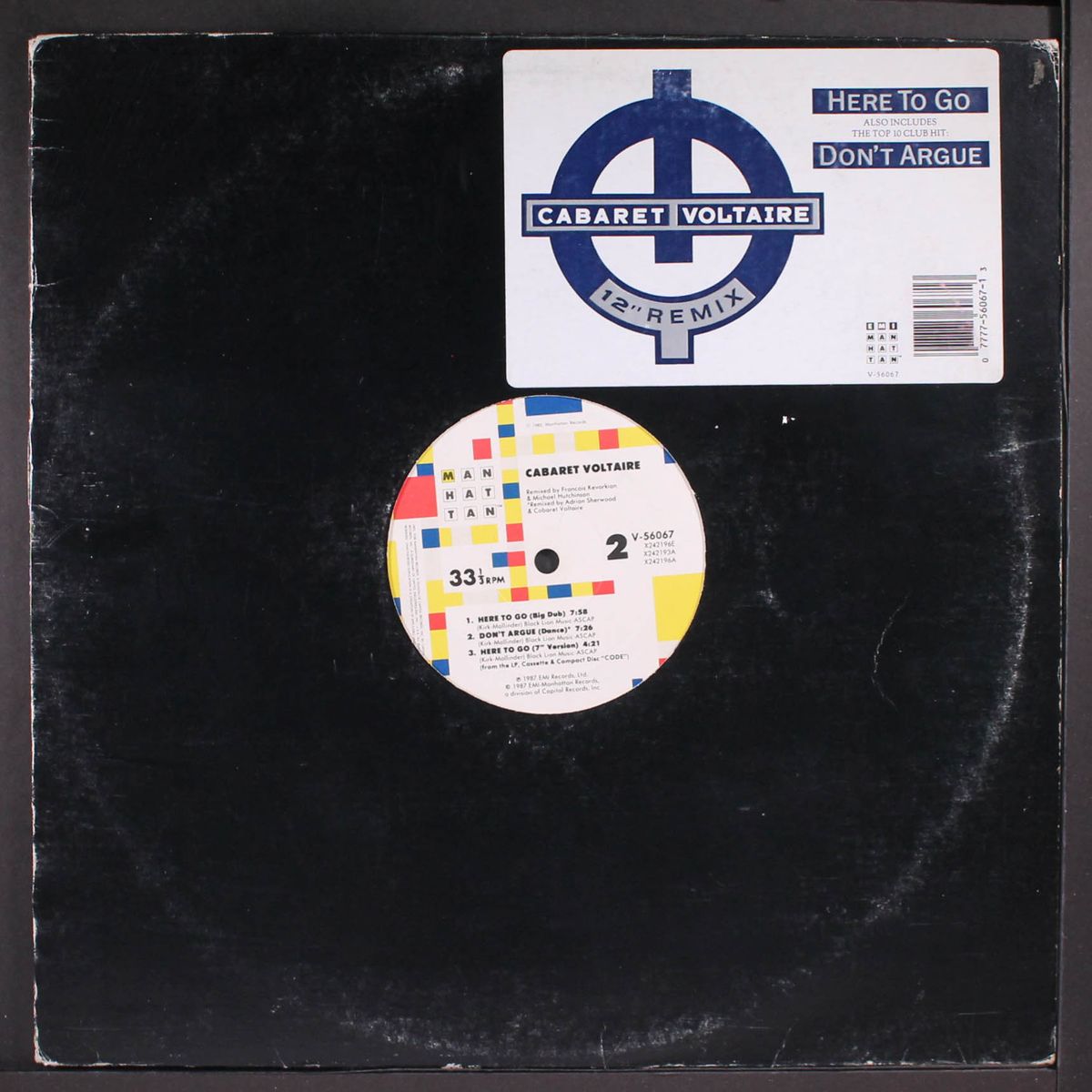 here to go / don't argue by CABARET VOLTAIRE