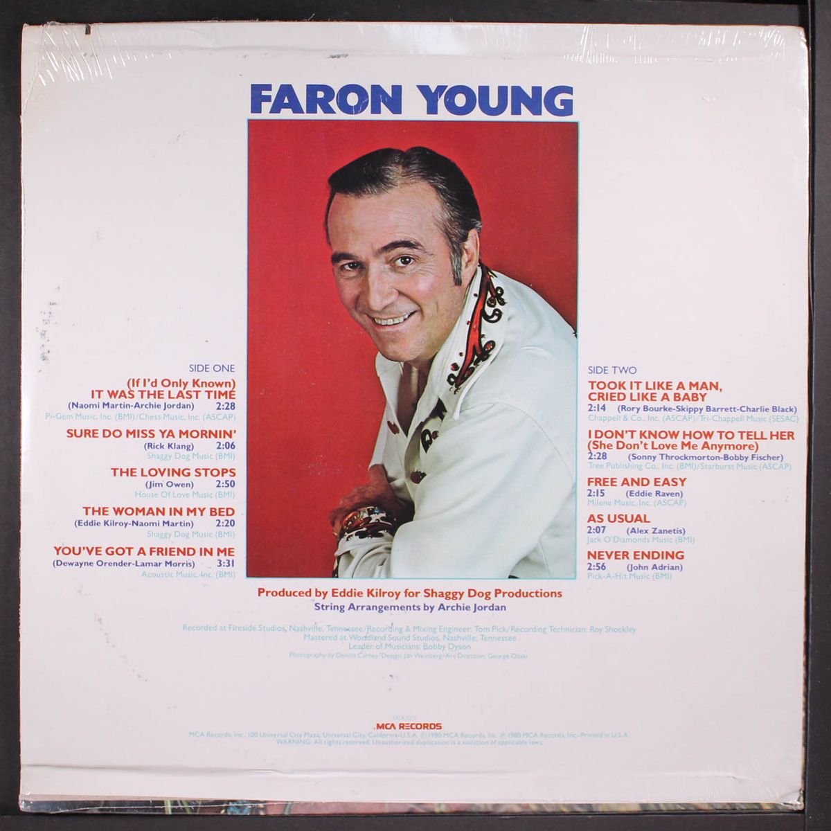 free and easy by FARON YOUNG