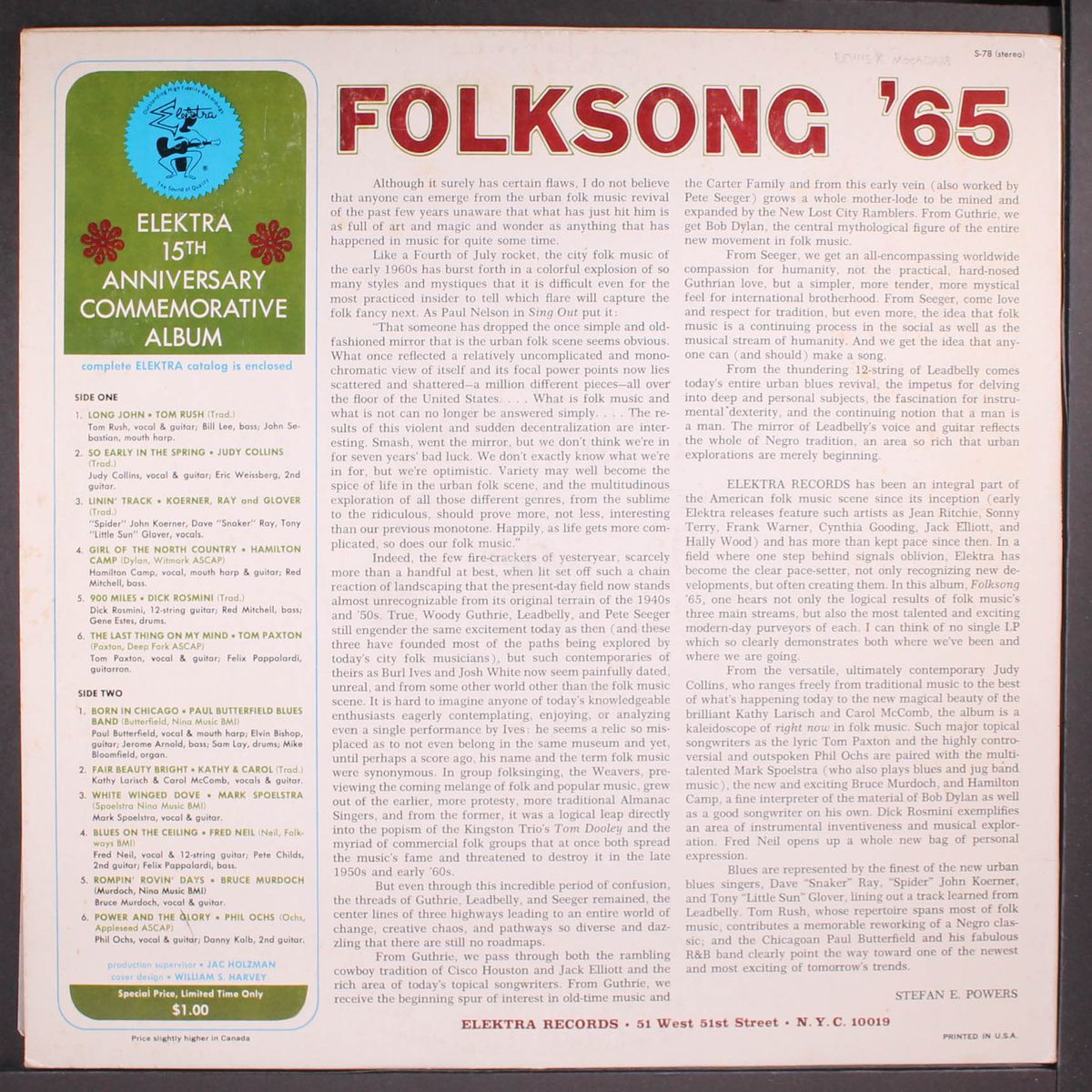 folksong '65 by VARIOUS