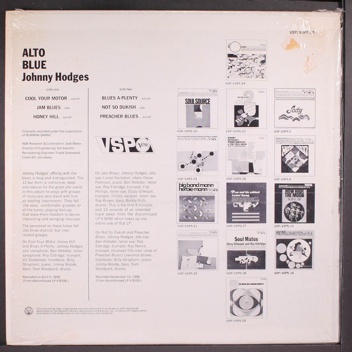 alto blue by VARIOUS