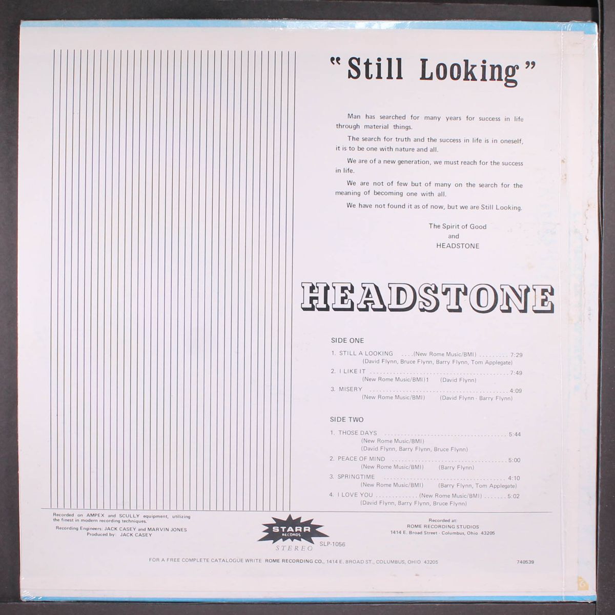 still looking by HEADSTONE
