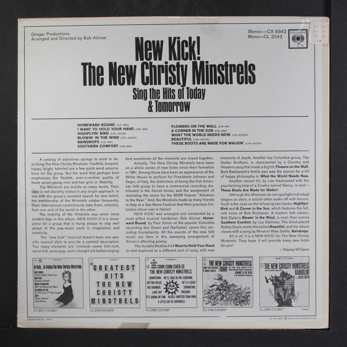 new kick! by NEW CHRISTY MINSTRELS