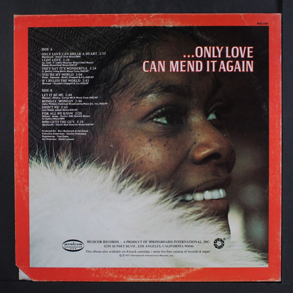 only love can break a heart by DIONNE WARWICK