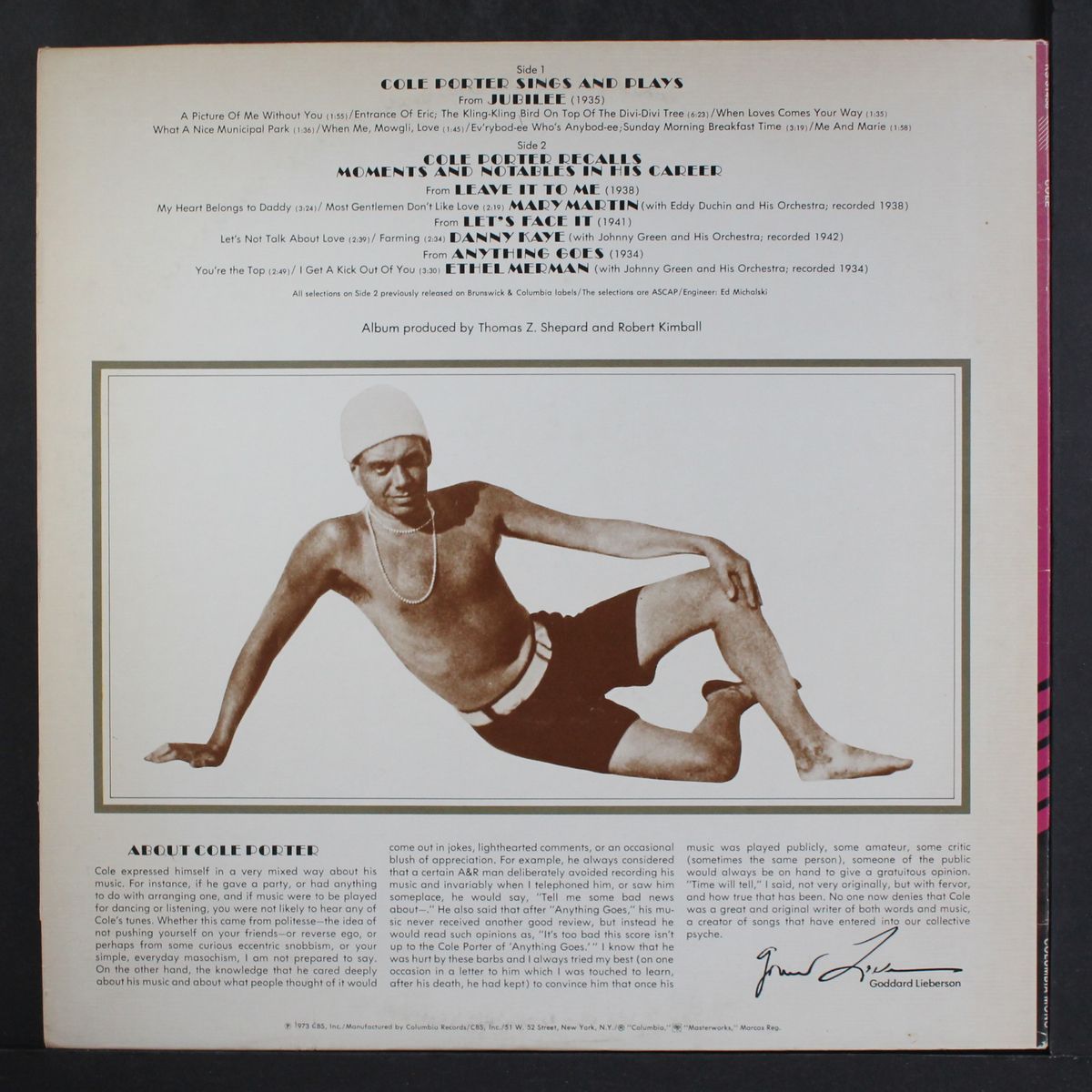 cole by COLE PORTER