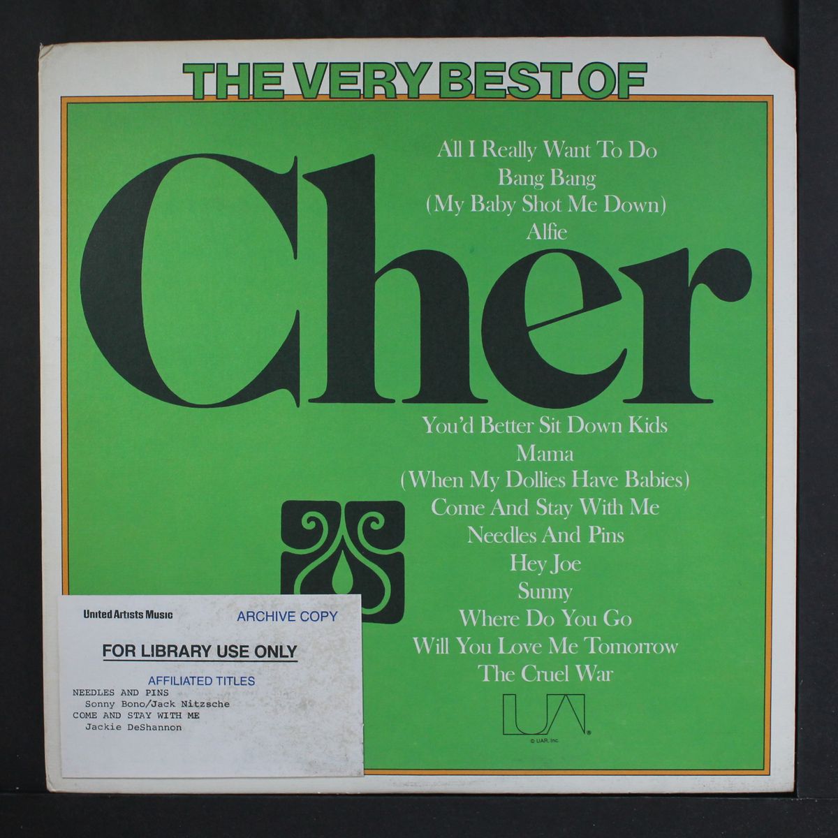 the very best of by CHER