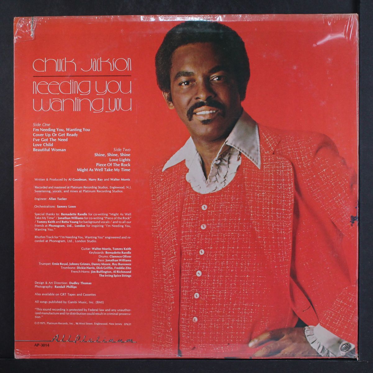needing you wanting you by CHUCK JACKSON