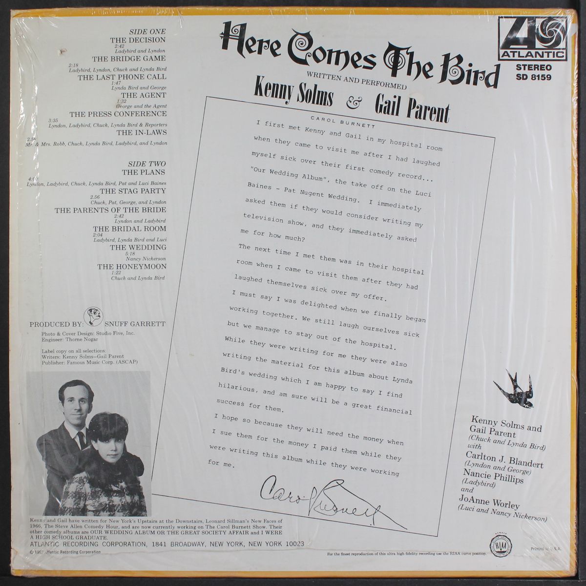 here comes the bird by KENNY SOLMS & GAIL PARENT