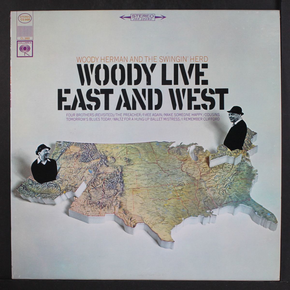 woody live, east and west by WOODY HERMAN
