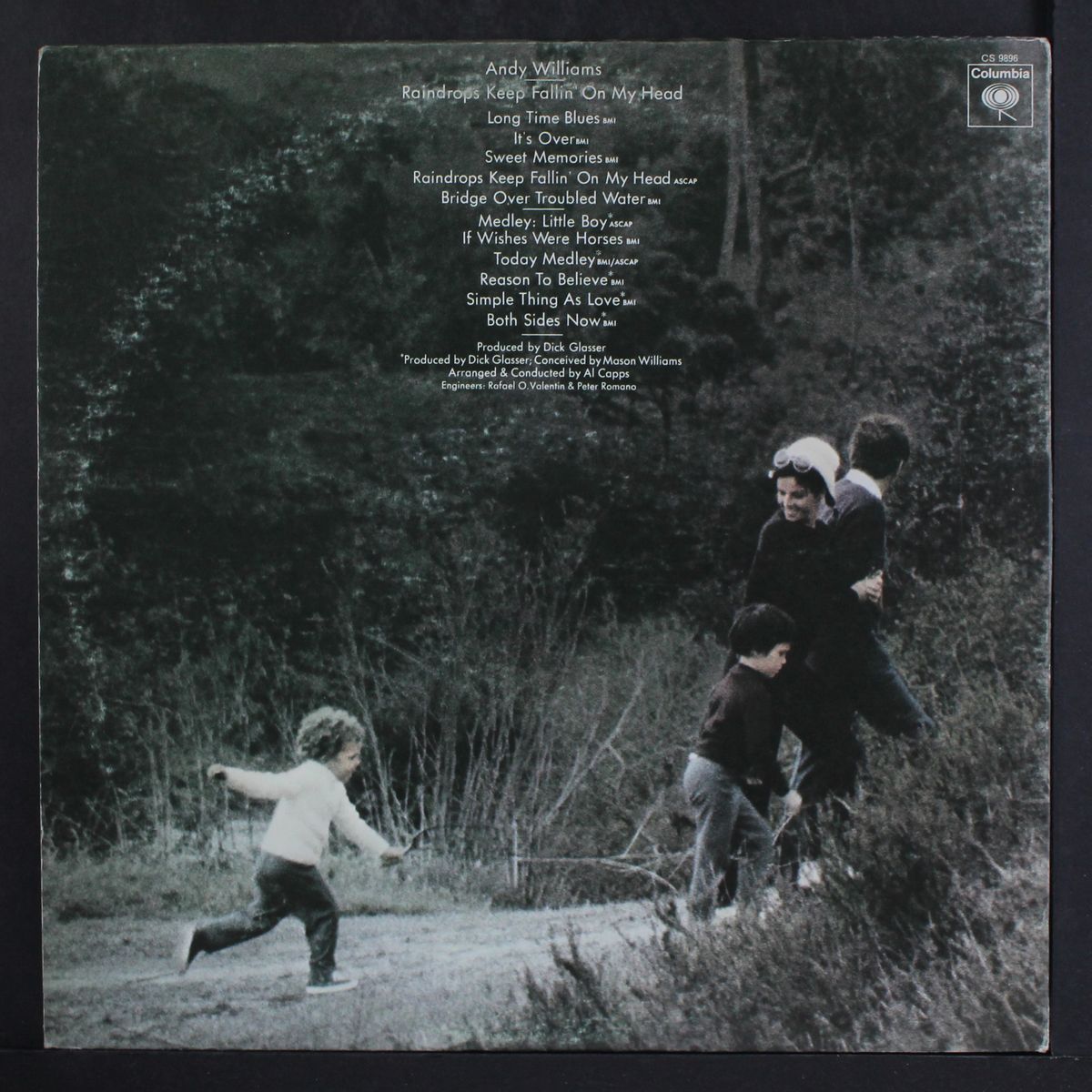 raindrops keep fallin' on my head by ANDY WILLIAMS