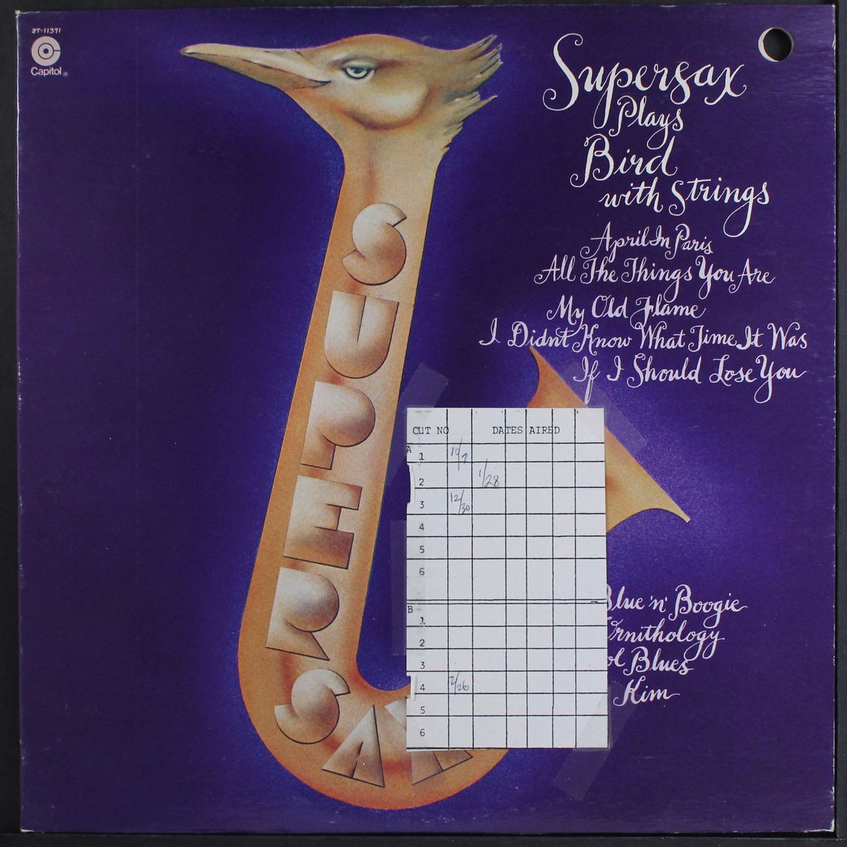 plays bird with strings by SUPERSAX
