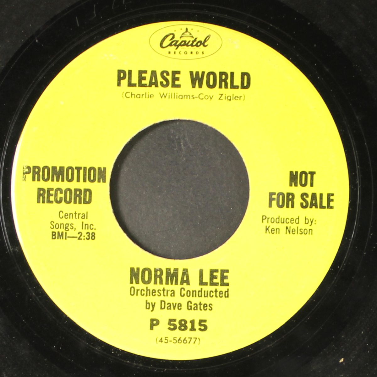 till temptation gets the better of me / please world by NORMA LEE