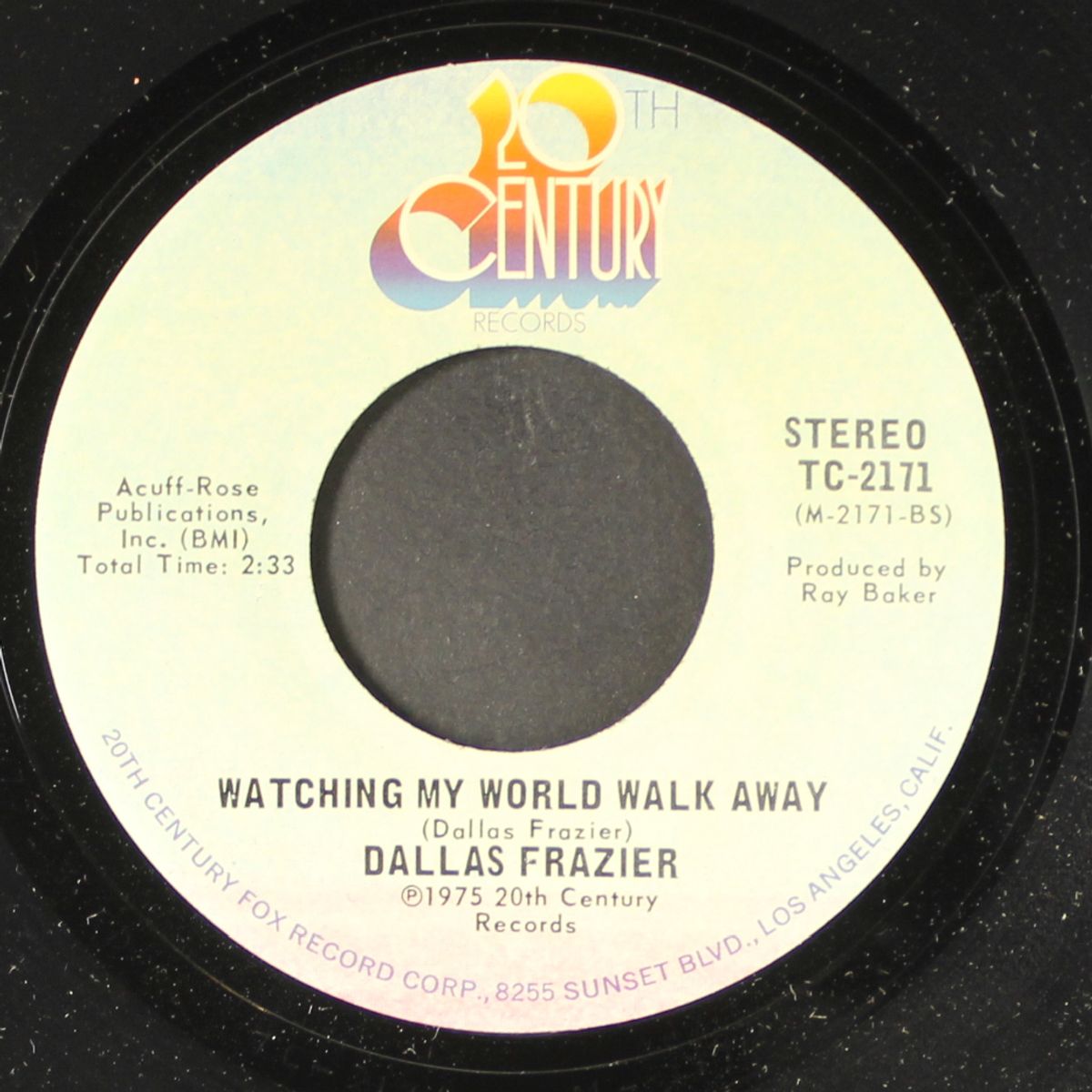 cash on delivery smith / watching my world walk away by DALLAS FRAZIER