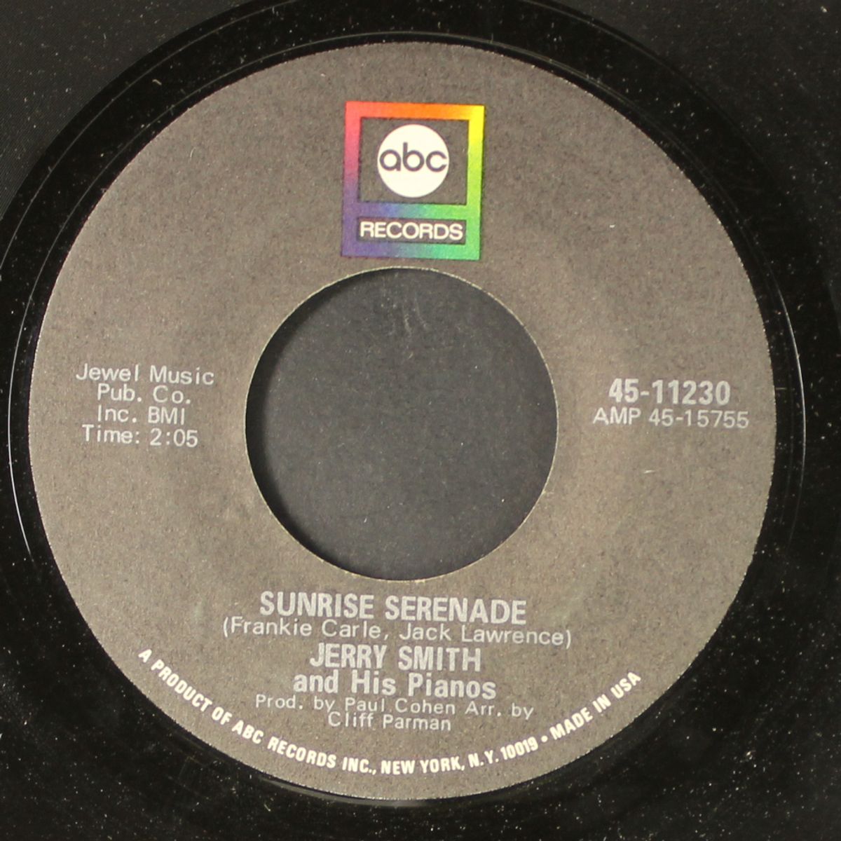 sweet n' sassy / sunrise serenade by JERRY SMITH