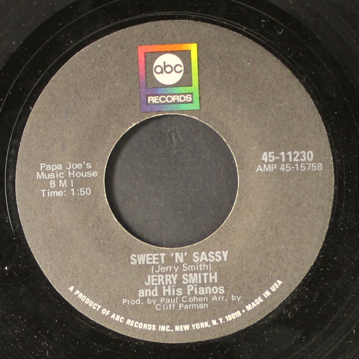 sweet n' sassy / sunrise serenade by JERRY SMITH