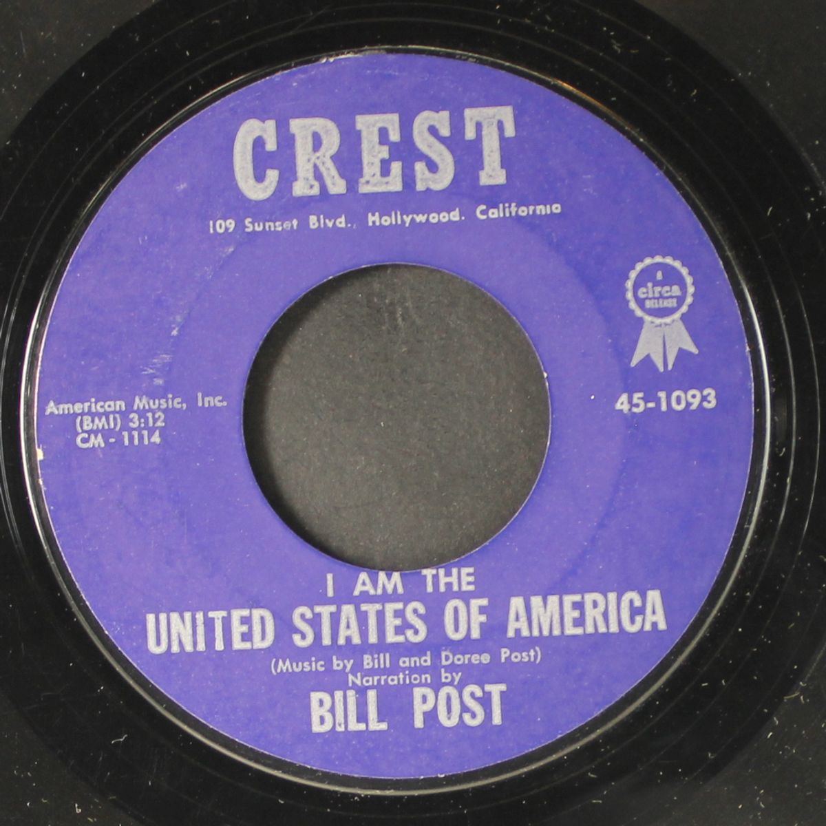 i am the united states of america / pledge of allegiance by BILL & DOREE POST