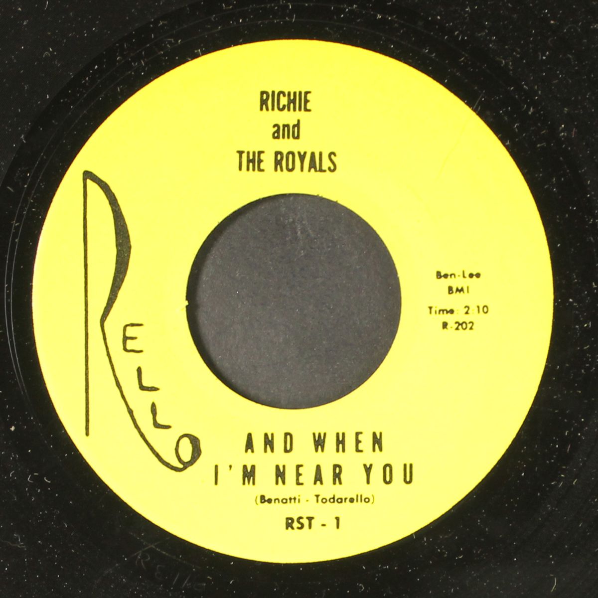 and when i'm near you / goody, goody by RICHIE & ROYALS