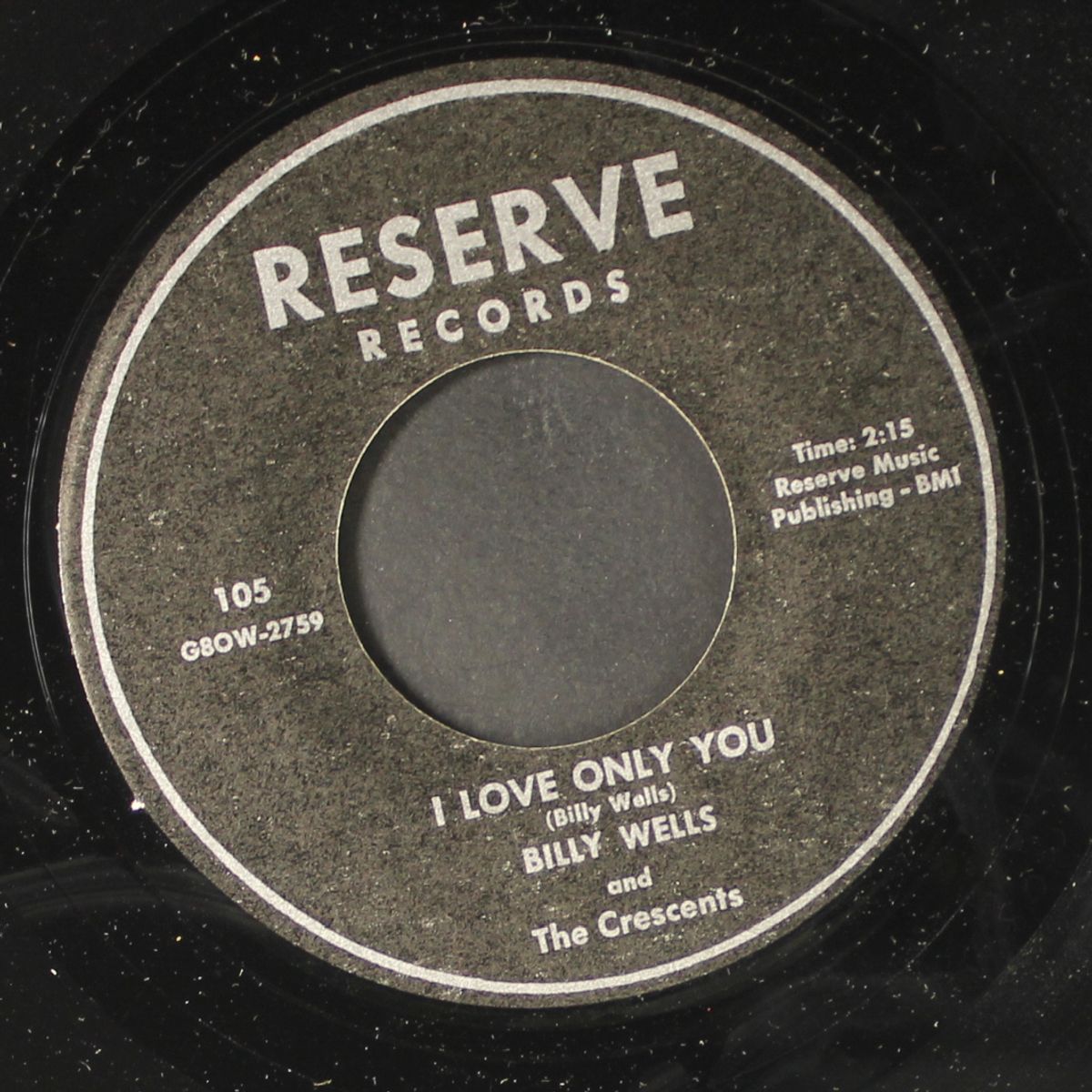 julie / i love only you by BILLY WELLS & CRESCENTS