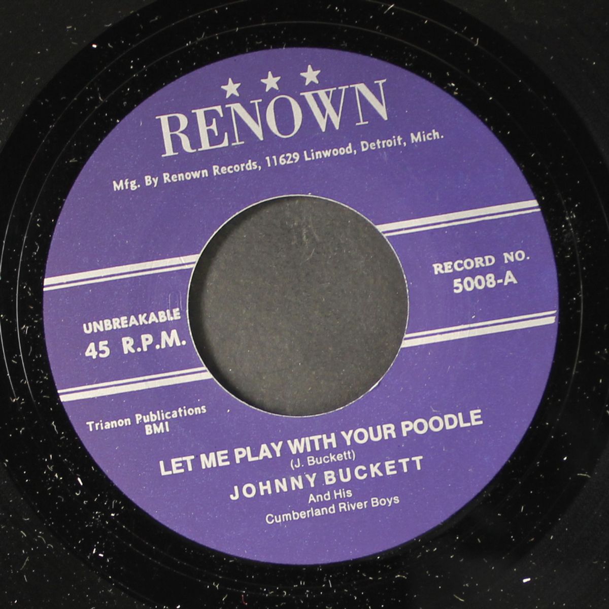 let me play with your poodle / griddle greasing daddy by JOHNNY BUCKETT