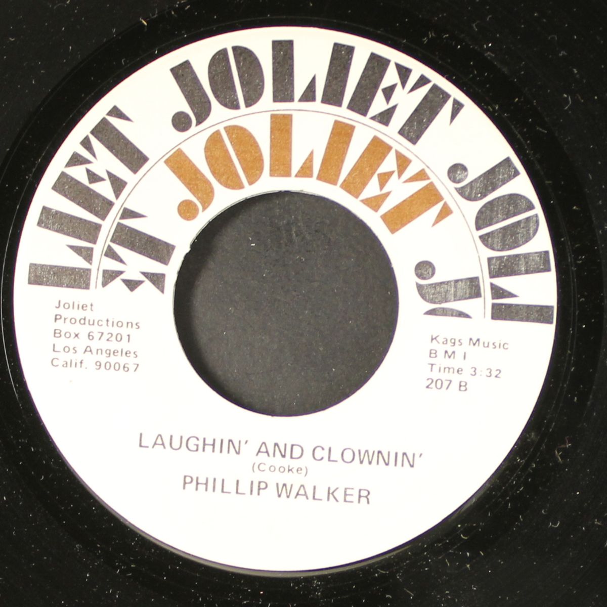 hey, hey, baby's gone / laughin' and clownin' by PHILLIP WALKER