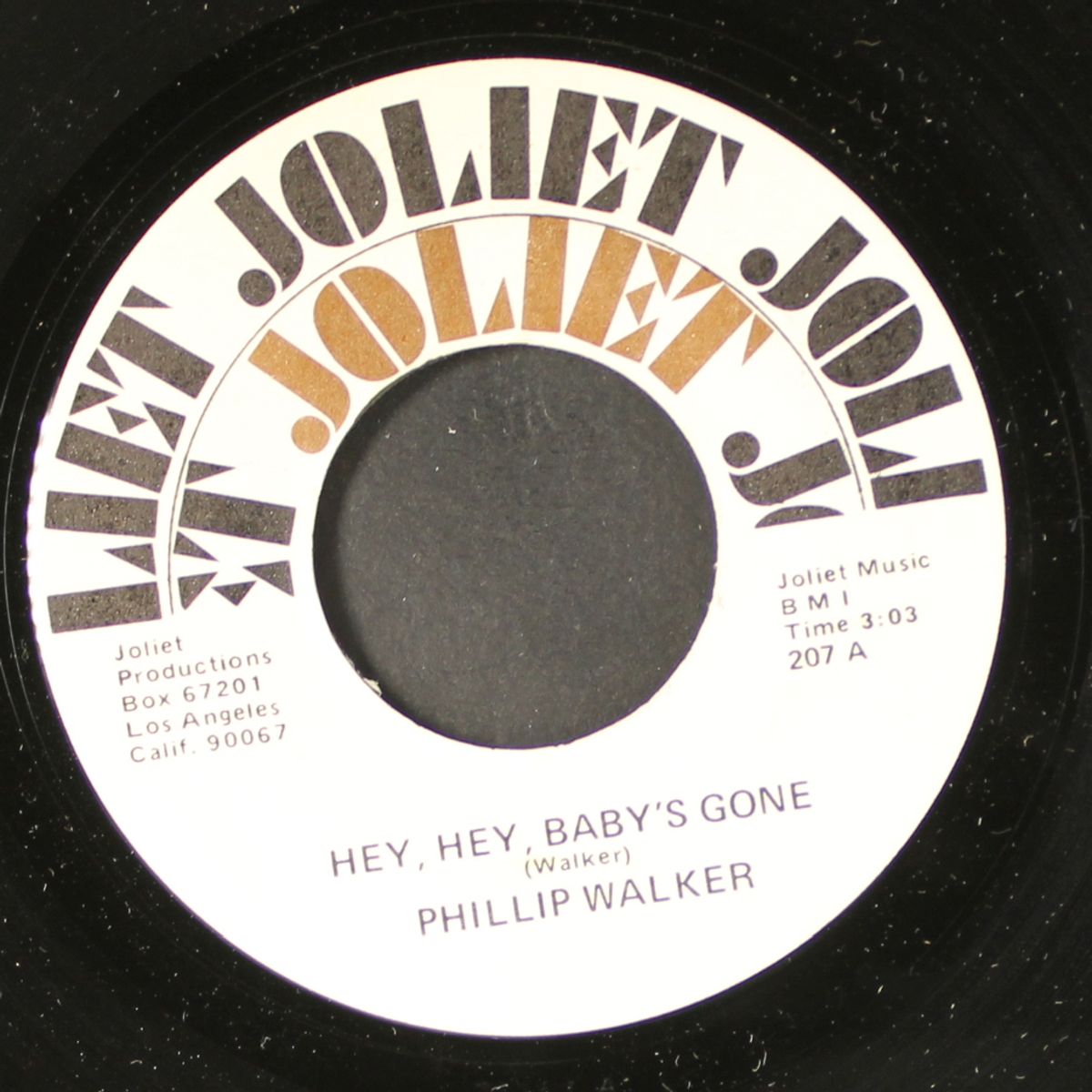 hey, hey, baby's gone / laughin' and clownin' by PHILLIP WALKER