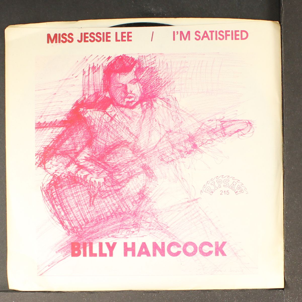 miss jessie lee / i'm satisfied by BILLY HANCOCK