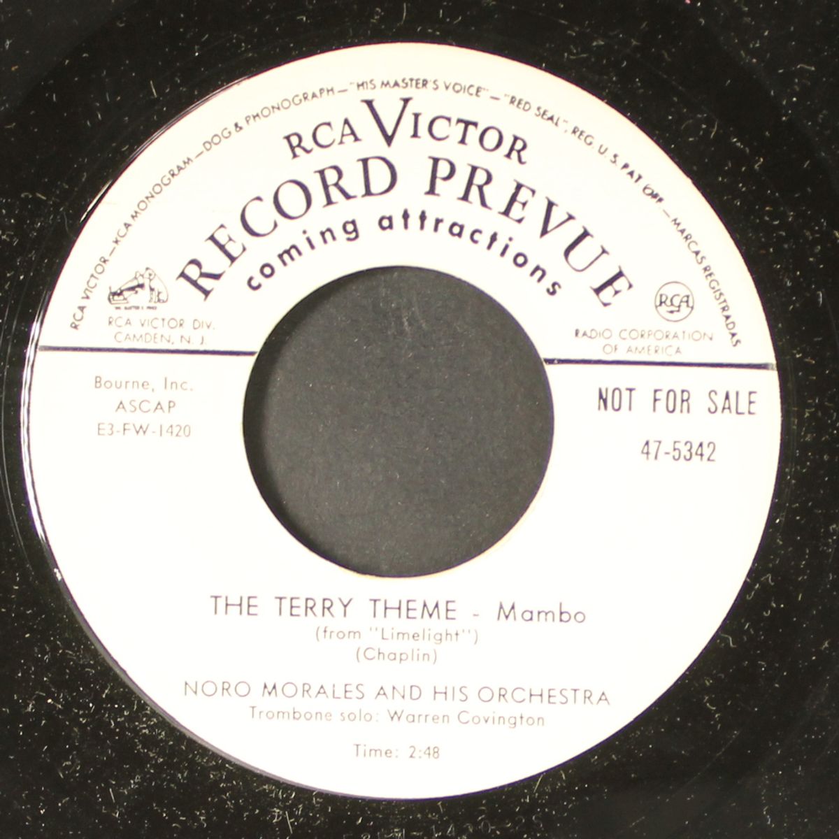 the terry theme / no other love by NORO MORALES