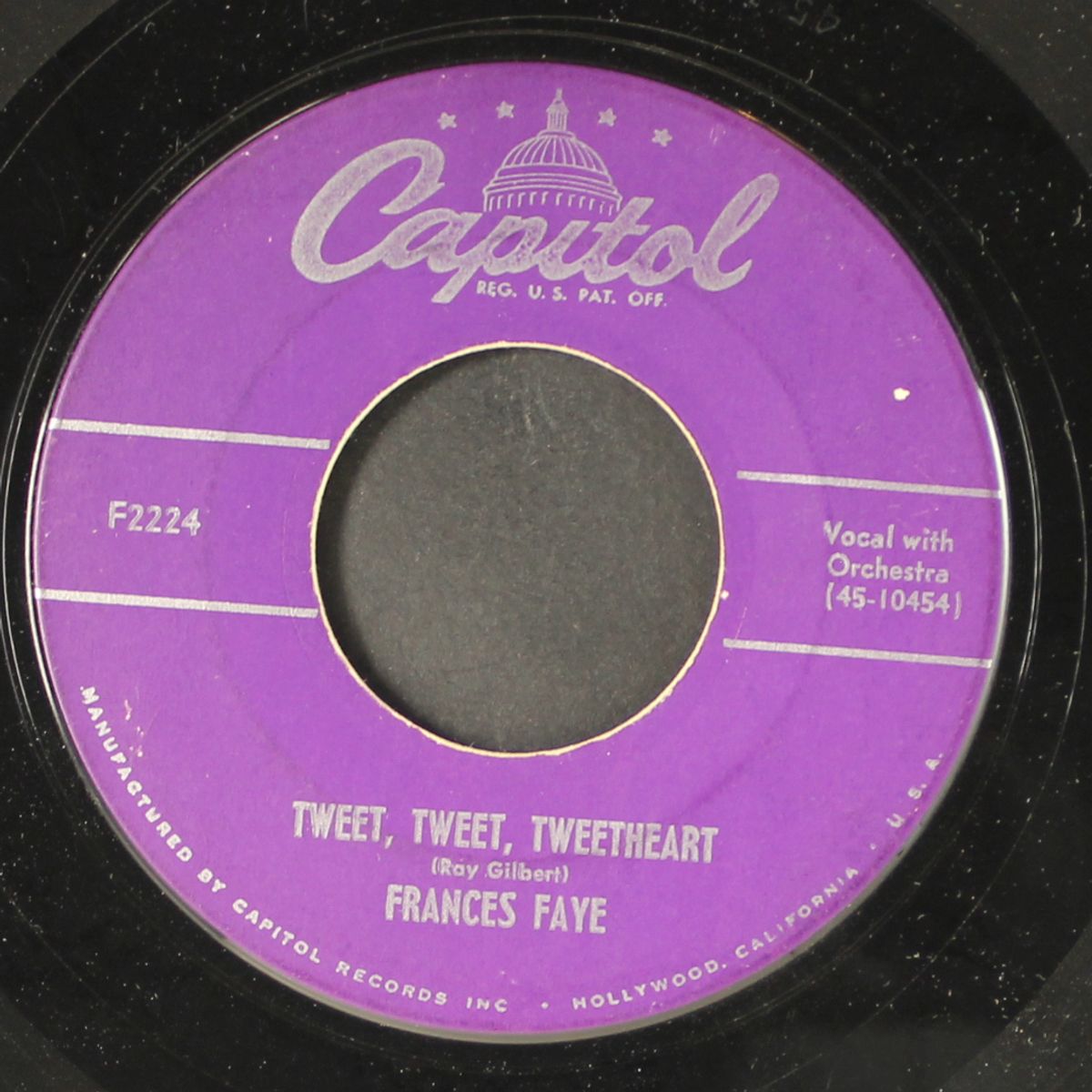 night and day / tweet, tweet, tweetheart by FRANCES FAYE