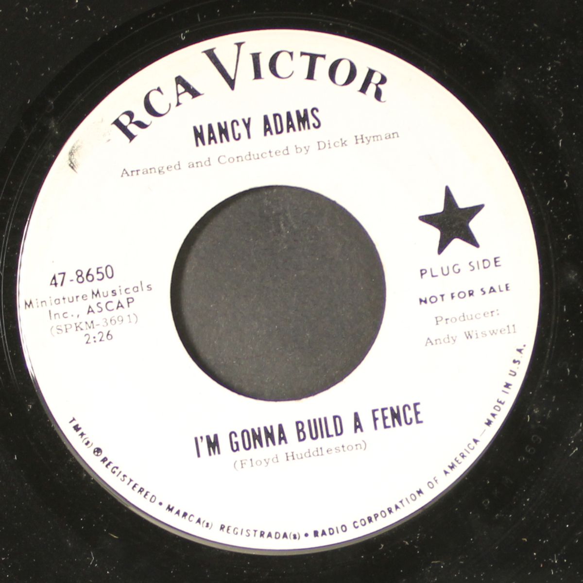 i'm gonna build a fence / go on! by NANCY ADAMS