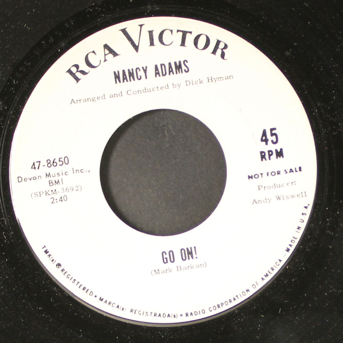 i'm gonna build a fence / go on! by NANCY ADAMS