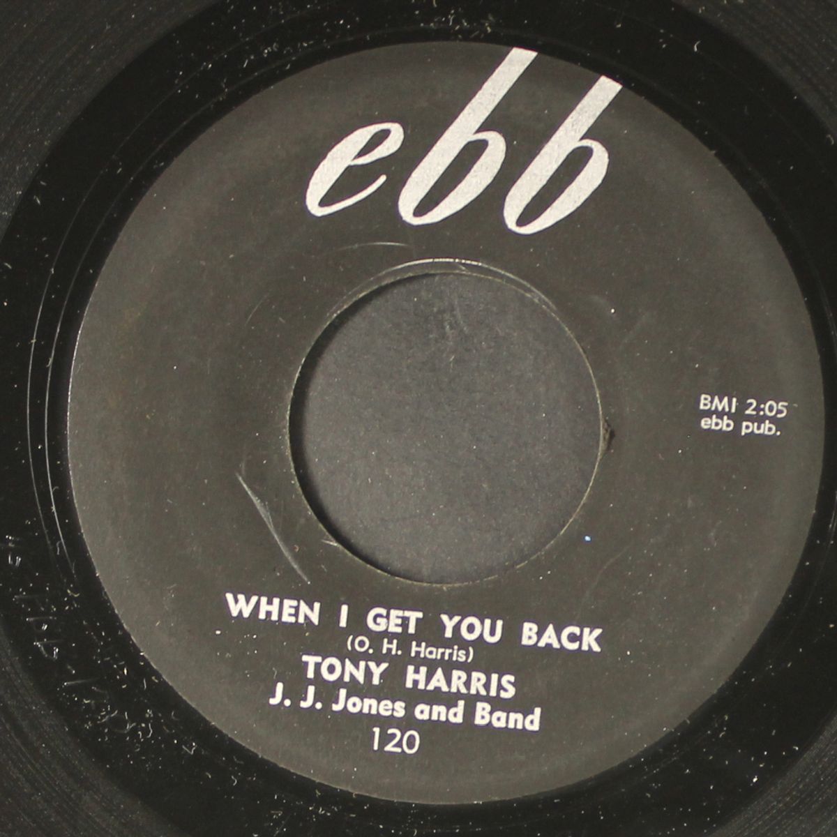when i get you back / try this ole heart by TONY HARRIS