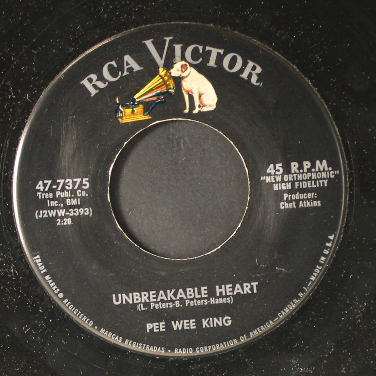 unbreakable heart by PEE WEE KING