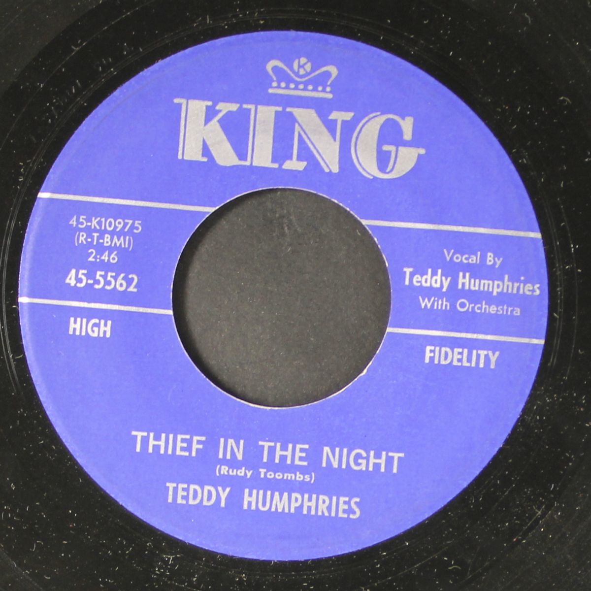 thief in the night / what makes you so tough by TEDDY HUMPHRIES