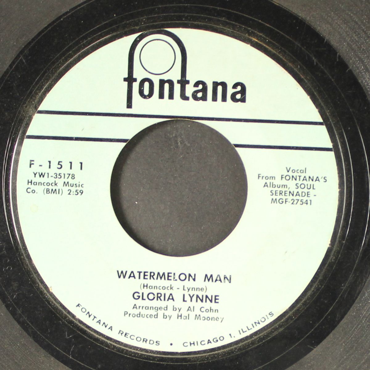 watermelon man / all alone by GLORIA LYNNE